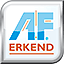 AF-erkend schilder